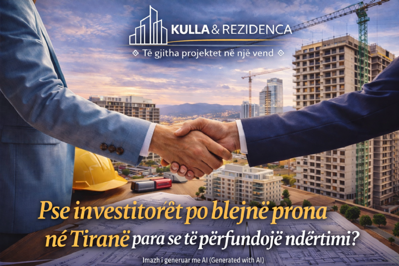 Pse investitorët po blejnë prona në Tiranë para se të përfundojnë ndërti...